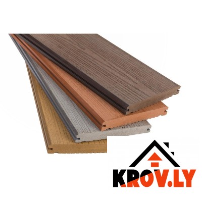 Террасная доска Polymer&Wood Massive 150x20x2200 мм