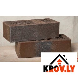 Клинкерный кирпич Deppe 944 kws Braun-anthrazit, salzbrand-kohle NF