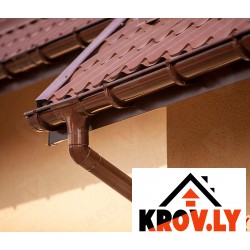 Комплексная водосточная система Profil PVC 130/100.                                                Цена по запросу