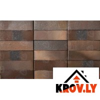 Клинкерный кирпич Deppe 944 kws Braun-anthrazit, salzbrand-kohle NF