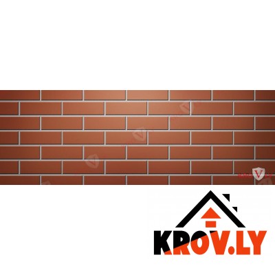 Клинкерный кирпич Керамейя Классик Рубин Пр1 250х120х65 пустотность 36%