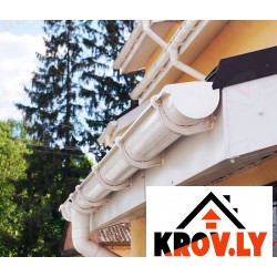 Комплексная водосточная система Profil PVC 130/100.                                                Цена по запросу